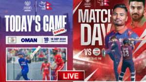 Nepal Vs Oman live Match